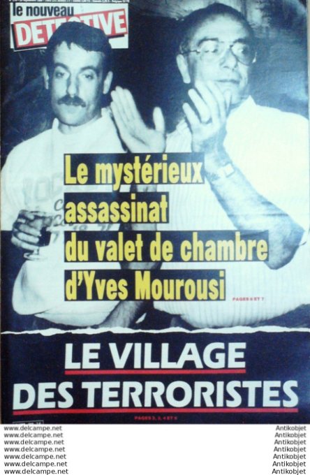 Détective 1986 # 210 St-Etienne Strasbourg Wattrelos Meudon Niort Dieppe