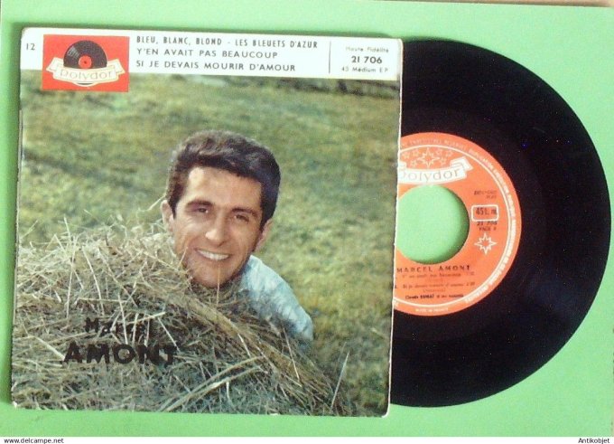 Amont Marcel EP Bleu blanc blond 1959
