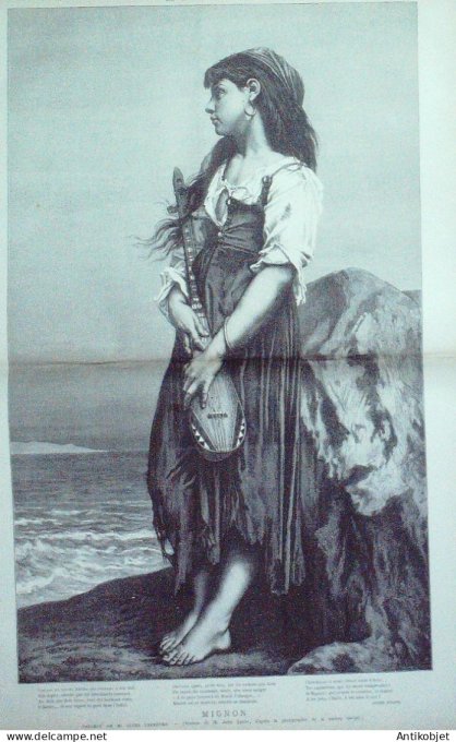 Le Monde illustré 1879 n°1151 Espagne Montserrat Statue de Soitoux