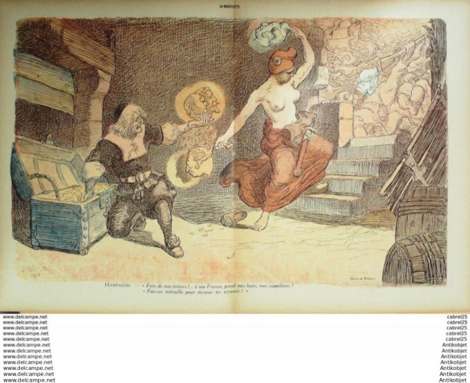 La Baionnette 1916 # 046 (L'impactT Sur Le Revenu) Willette  Bofa Capy Genty