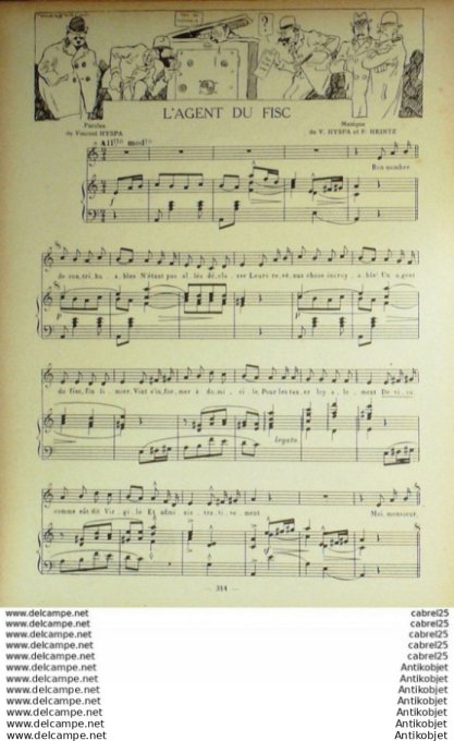 La Baionnette 1916 # 046 (L'impactT Sur Le Revenu) Willette  Bofa Capy Genty