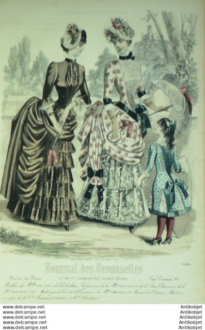 Journal de Demoiselles 1884 # 4484 (Maison Vidal)