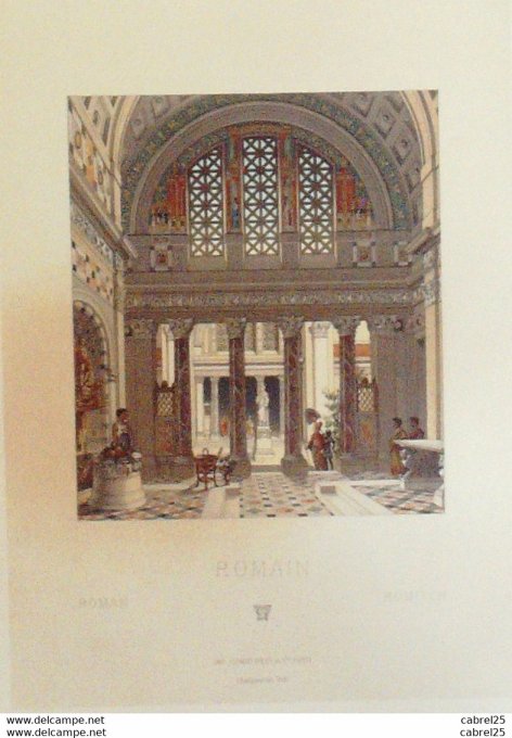 Italie Palais ATRIUM TABLINUM Armarium FAUCES AILES