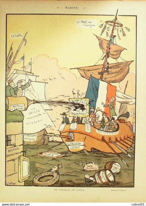 Le Rire 1909 n°327 Willette Delaw Goussé Wély Hémard Pierlis Petitjean Dutouyt