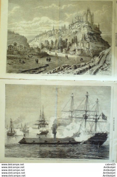 Le Monde illustré 1862 n°260 Espagne Segovie Tripoli Fils De La Gloire Beaufort Esclaves