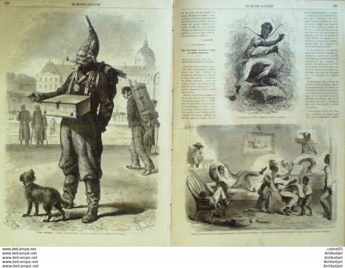 Le Monde illustré 1862 n°260 Espagne Segovie Tripoli Fils De La Gloire Beaufort Esclaves