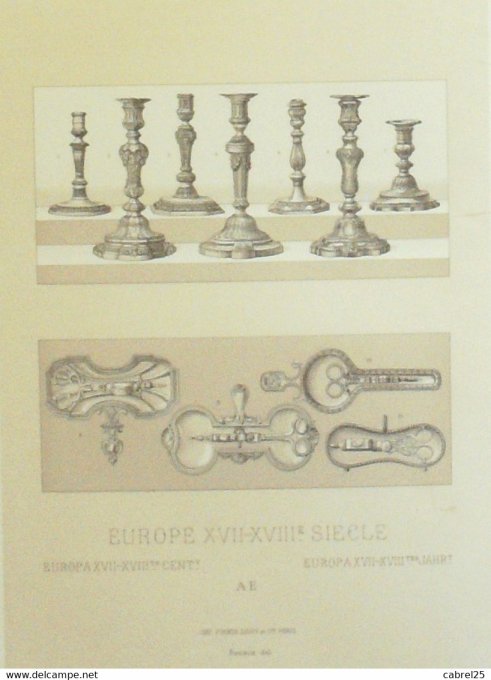 Objet Chandeliers mouchettes flambeaux