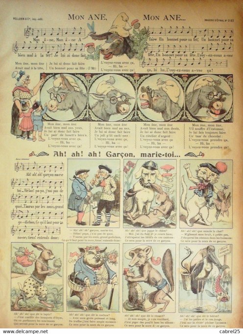 Mon Ane Mon Ane (Pellerin d'epinal)