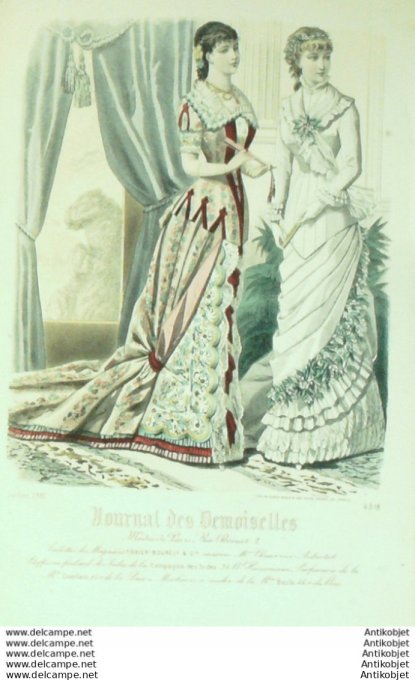 Journal de Demoiselles 1881 # 4318 (Maison Tissier-Bourely)