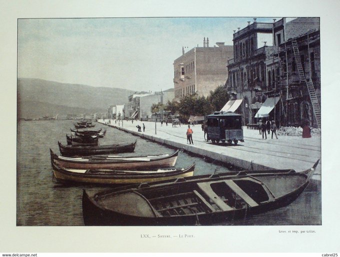 Turquie SMYRNE Le port