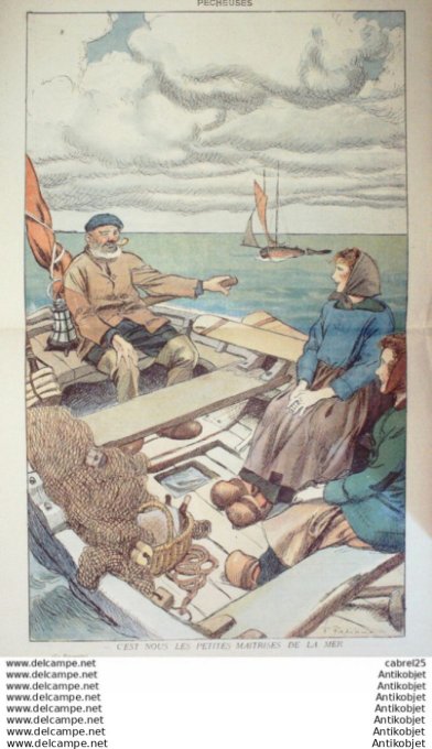 La Baionnette 1916 # 060 (La Guerre Et Les Femmes) Fabiano