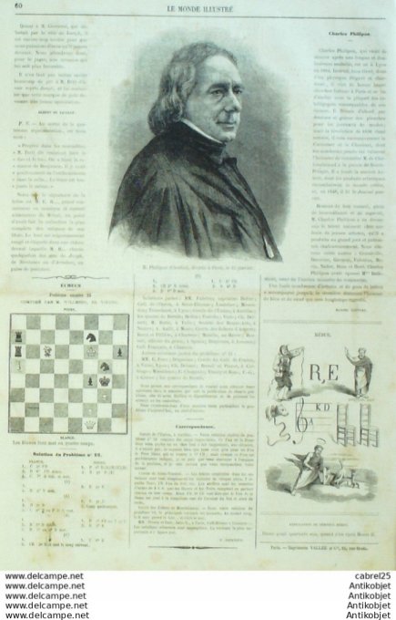 Le Monde illustré 1862 n°251 Idonésie Java Chasse Au Tigre Observatoire De Paris