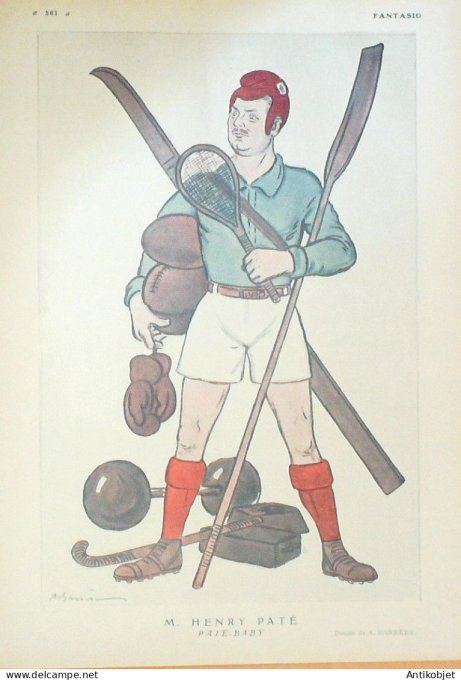 Fantasio 416 1924 Bonnotte Mendousse Vallee Jaques Morin