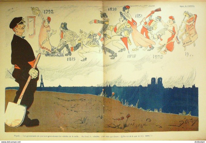 L'Assiette au beurre 1908 # 386 Rebelles Galanis Kirchner Zyg
