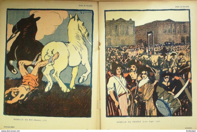 L'Assiette au beurre 1908 # 386 Rebelles Galanis Kirchner Zyg