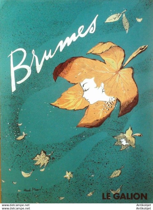 Publicite Cosmetique Le Gallion Brumes 1997