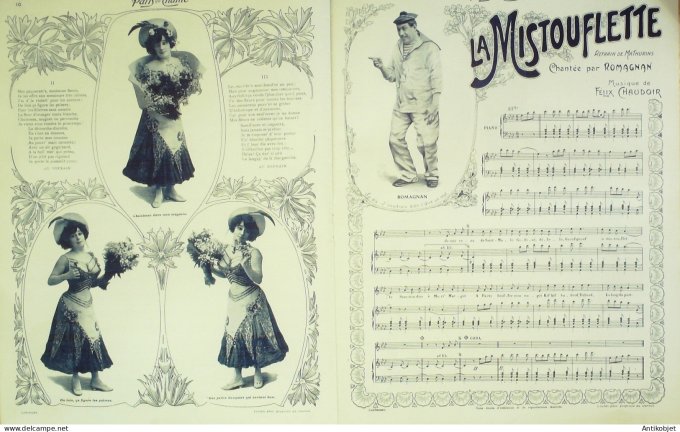 Paris qui chante 1903 #29 Blés Charny Legay Romagnan Granville