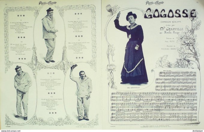 Paris qui chante 1903 #29 Blés Charny Legay Romagnan Granville