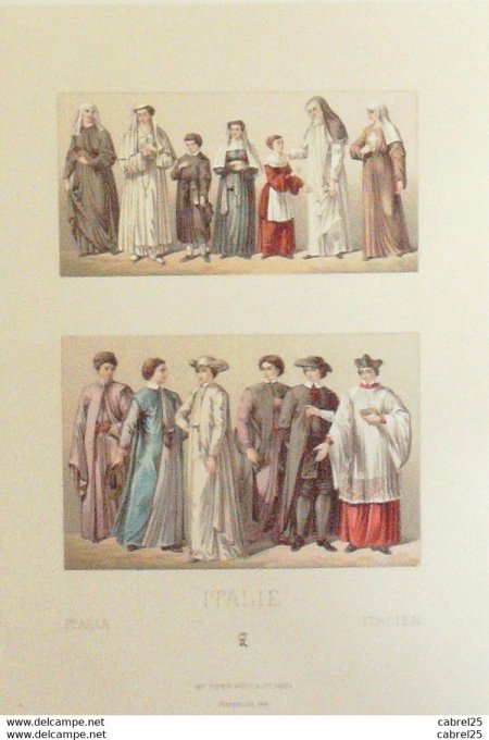 Italie ROME URSULINE Ste RUFINE religieuse1859