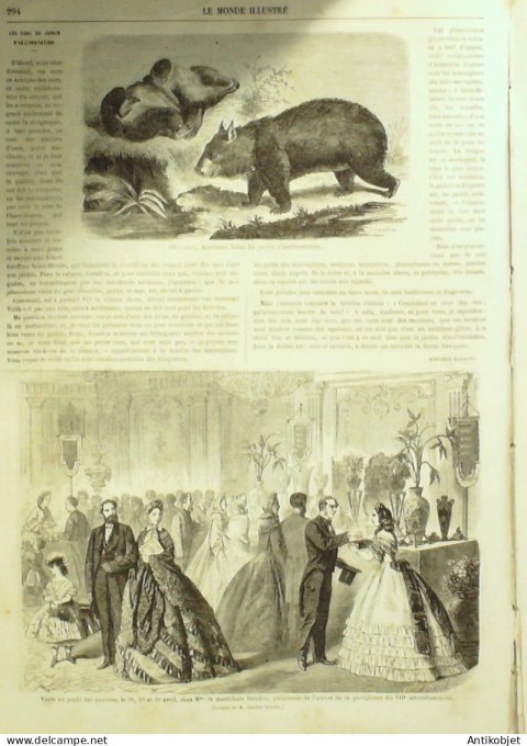 Le Monde illustré 1862 n°265 Chili Roi Auraucanie Italie Naples Sicile Espadons Caen (14) Etats-Unis