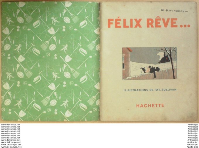 Felix le chat reve Hachette Sullivan 1935 Eo