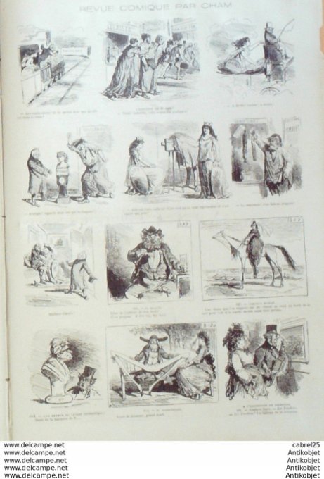 Le Monde illustré 1873 n°842 Italie Rome Vatican Maréchal Mac Mahon Suède Roi Oscar II