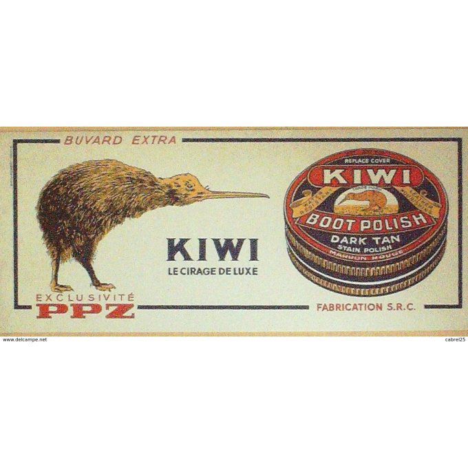 Buvard KIWI Cirage