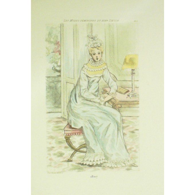 Mode Féminine époque 1807 (H.Boutet)