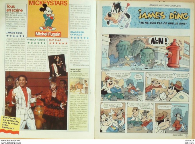 Journal de Mickey n°1898 FUGAIN Michel (5-11-1988)