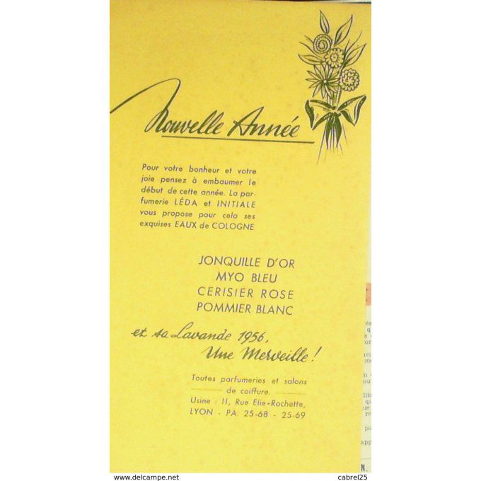 Buvard LEDA Parfumerie