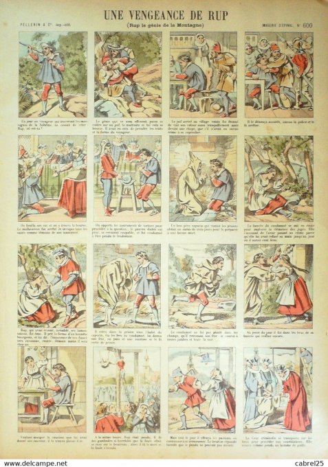 Une Vengeance  de Rup (Pellerin d'epinal)