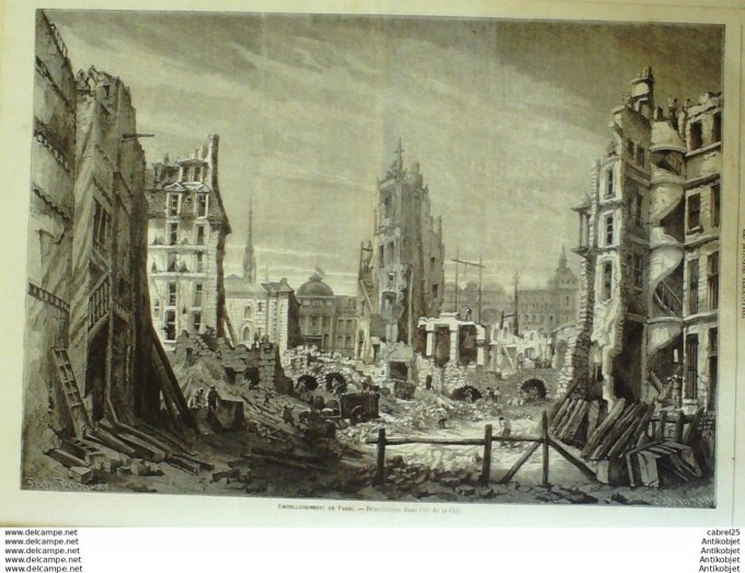 Le Monde illustré 1862 n°259 Autriche Vienne Paris Ile-La Cité  Etats-Unis Nashville