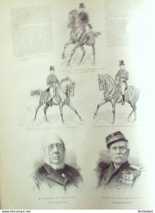 Le Monde illustré 1891 n°1777 Arcachon (33) Nice (06) Alexandre Dumas