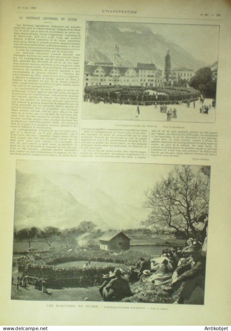 L'illustration 1902 n°3087 Epinay (93) Don François-d'Assises Turin St Suaire Grasse (06) Suisse