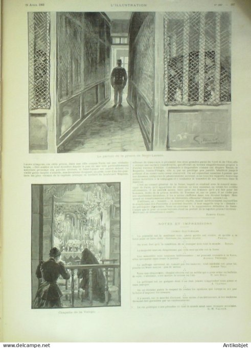 L'illustration 1902 n°3087 Epinay (93) Don François-d'Assises Turin St Suaire Grasse (06) Suisse