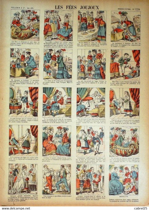 Les Fees Joujoux (Pellerin d'epinal)