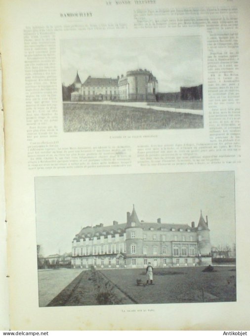 Le Monde illustré 1896 n°2059 Pologne Breslau Siésie Japon raz-de-marée Dieppe (76)