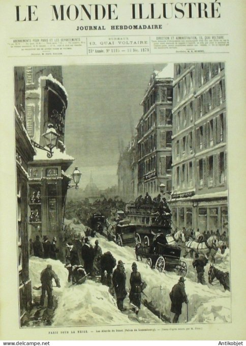 Le Monde illustré 1879 n°1185 Madrid Atocha Alphonse XII Don Pablode Ségovie