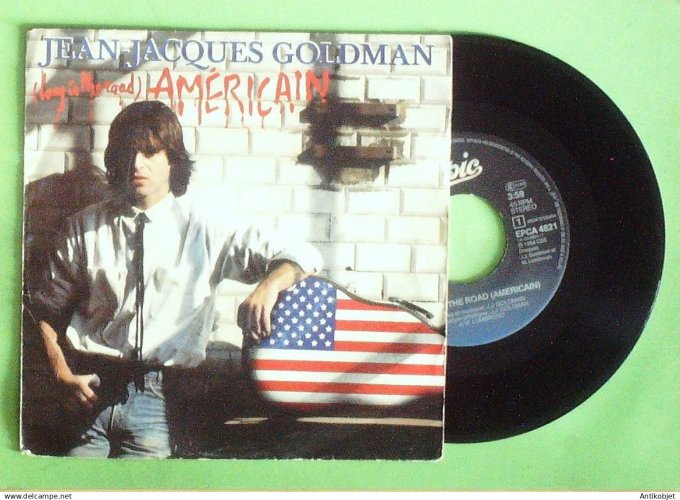 Goldman Jean-Jacques 45T SP Long is the road 1984