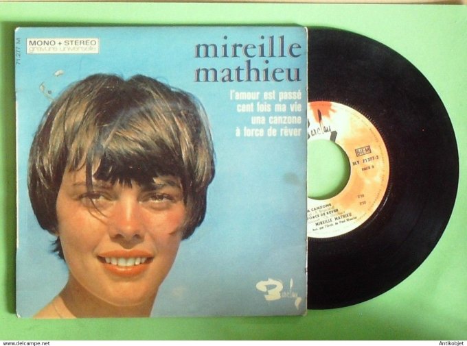 Mathieu Mireille 45T EP L'amour est passé 1968