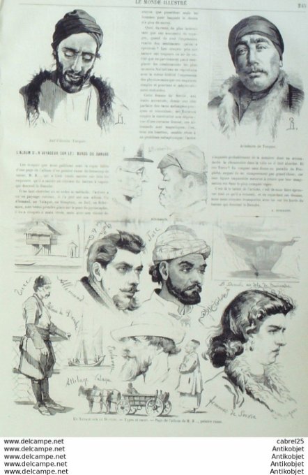 Le Monde illustré 1867 n°575 Angleterre Oxford Cambridge Yoles Roubaix (59) Italie Venise