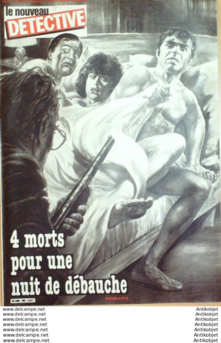 Détective 1984 #  89 Aix-en-Prov Evreux Grenoble Versailles Cambrai