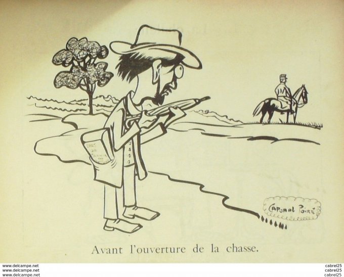 PSST 1898 n°30-Caran d'Ache,Forain-OUVERTURE de la CHASSE