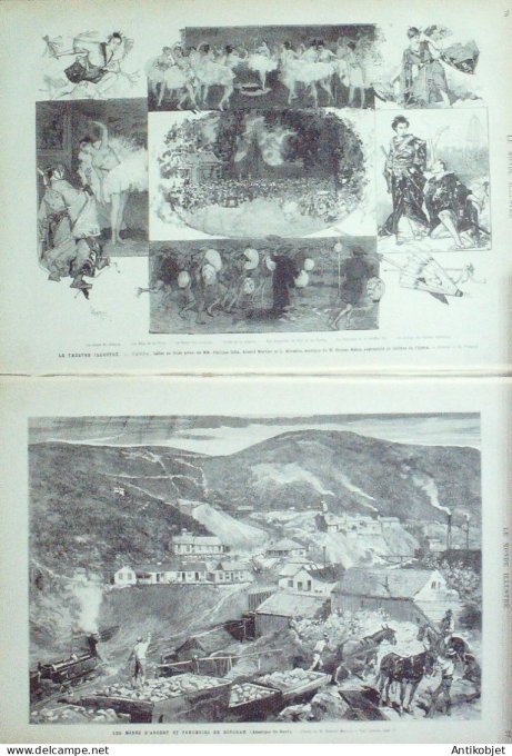 Le Monde illustré 1879 n°1140 Allemagne Waldeck Arolsen Etats-Unis Bingham