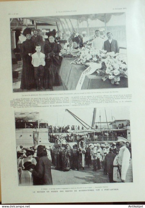 L'illustration 1905 n°3268 Bulgarie Prince Ferdinand Tuberculose Japon Tokio Caucase Balakhany Woron