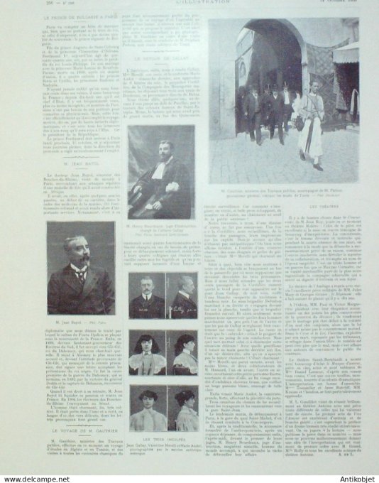 L'illustration 1905 n°3268 Bulgarie Prince Ferdinand Tuberculose Japon Tokio Caucase Balakhany Woron