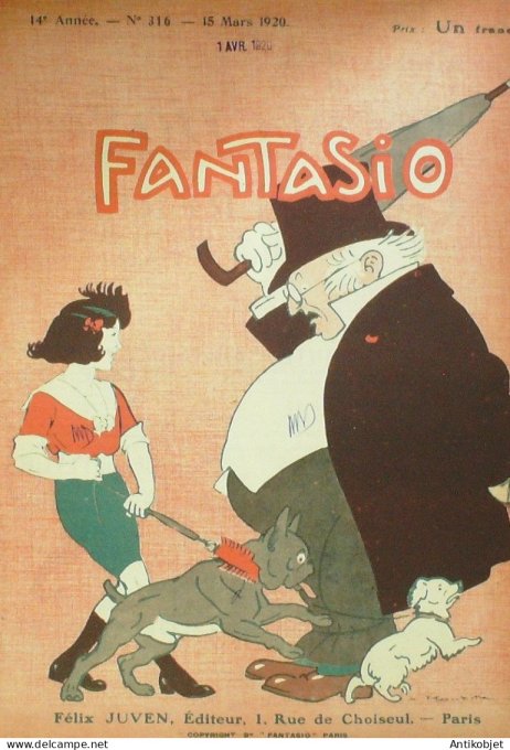 Fantasio 316 1920 Del Marle Mayer Bonnaud Monier Esquius Archipenko Max