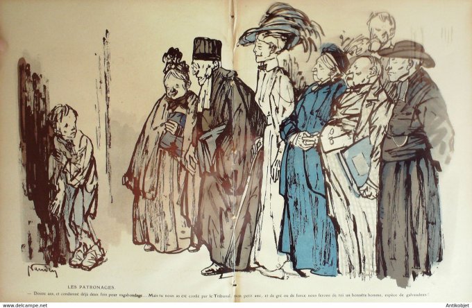 L'Assiette au beurre 1908 # 389 L'enfance coupable Naudin Bernard