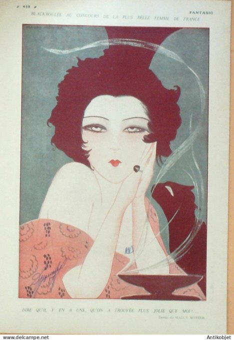 Fantasio 316 1920 Del Marle Mayer Bonnaud Monier Esquius Archipenko Max