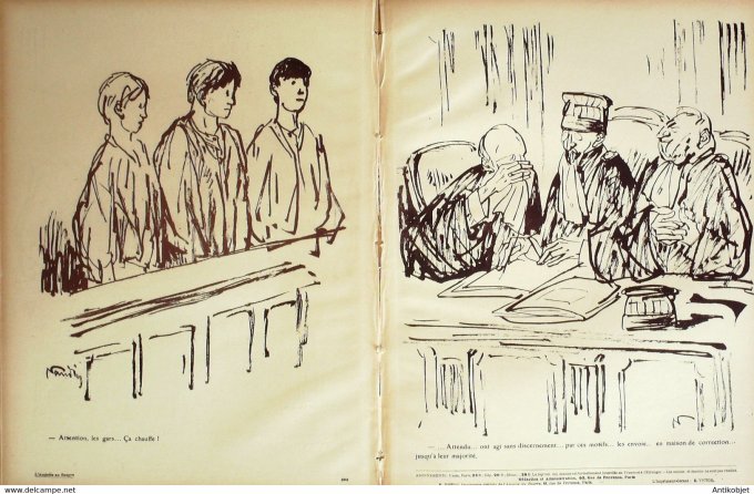 L'Assiette au beurre 1908 # 389 L'enfance coupable Naudin Bernard